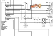 奔驰中的奔驰190E 安全气囊电路图