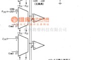 耦合隔离放大中的由４片ISO100构成的四通道隔离放大电路