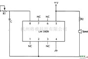 音频电路中的基本LM3909音频振荡器