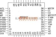 语音电路中的语音合成芯片KS5917应用电路图