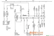 一汽中的威驰车辆安全系统TVSS电路图