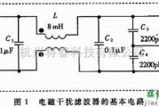 滤波器中的电磁干扰滤波器基本电路图