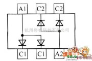 光敏二极管、三极管电路中的晶体二极管MMBD4448HADW内部电路图