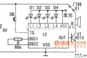 语音电路中的“欢迎光临、欢迎惠顾”声光语音／音乐电路图