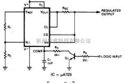 稳压电源中的遥控电流关断稳压器
