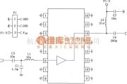 射频放大器中的由RF2360构成的50～2000MHz、75Ω阻抗高频放大电路