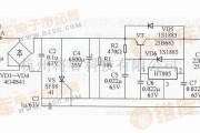 稳压电源中的具有过压保护的5V稳压电源电路图