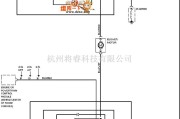 马自达中的马自达 626 加热器电路图1