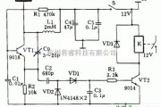 开关电路中的分立器件组成的电容式接近开关电路图