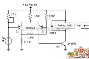 灯光控制中的光控路灯开关电路图