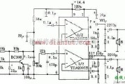音频电路中的TDA2005S构成的20w公共汽车收音机及扩音机电路