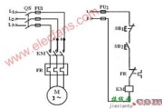 实现电动机点动的控制线路