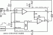 LM4819音频功率放大电路图