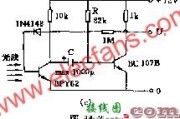 光敏单稳态触发器电路图