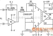 运算放大电路中的ISO212P组成的光电二极管隔离放大电路图