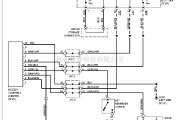 马自达中的马自达95MONTERO报警系统电路图