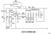 专用测量/显示电路中的亮度自动测量电路