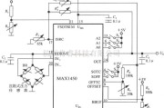 传感器电路中的基于MAX1450的压力信号调理电路电路图