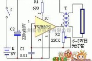 灯光控制中的直流日光灯电路图