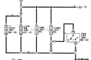 日产中的尼桑A32-EL车内灯电路图四