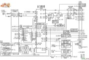 集成音频放大中的SONY CDX-LA70X型汽车音响收音高频头与音频放大电路图