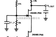 线性放大电路中的场效应晶体管共源共栅视频放大器电路