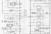 长安中的长安之星多功能车6350C发动机电控系统电路图