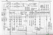 丰田中的丰田考斯特客车组合仪表电路图一