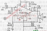 音频电路中的100W功率放大器电路