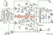 电源电路中的由150W集成电路构成的晶体管混合式应急电源
