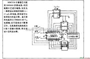 电源电路中的大型发光二极管显示电路