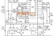 报警控制中的热释电红外语言告警器原理电路图