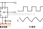 振荡电路中的555多谐振荡器电路图