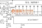 LED电路中的姿态各异的彩灯信号源产生电路图