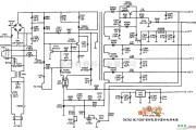 显示器电源中的彩色显示器DATAS HC-7424P型的电源电路图