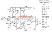 集成音频放大中的STK0040功放电路
