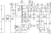 电源电路中的25W连续、28W峰值多输出电源电路图