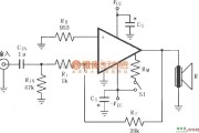 集成音频放大中的由LM4780构成的反相功率放大电路