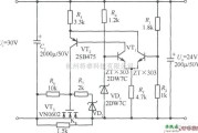 稳压电源中的基于一款24V VMOS管稳压电源电路图