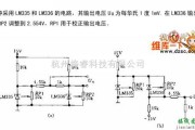 专用测量/显示电路中的华氏温度表原理电路图