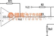 运算放大电路中的ICL7622构成的双运放基本减法电路图