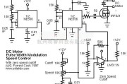 电机控制专区中的脉宽调制电机调速电路图