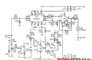 一种电子电压表电路图