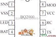 充电电路中的BQ2000充电控制器电路图