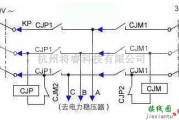 稳压电源中的两路供电系统自动转换供电系统电路图