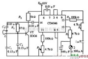 仪器仪表中的一款由CD4046构成的金属探测仪电路图