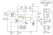 音频电路中的采用AN7117功放应用电路图