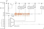 传感信号处理中的低功耗可编程传感器信号处理器TSS400-S2与E2PROM的接线图