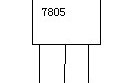 一例12v7805稳压电源的电路图