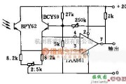 光电接收中的灵敏的光电接收器电路图